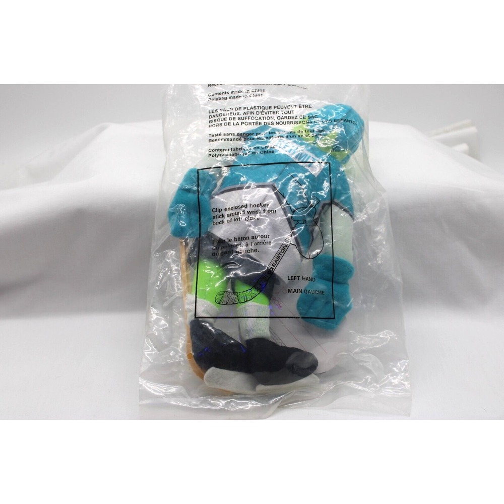 VTG 1995 Muppets NHL McDonald's Kermit The Frog 12 in  Hockey Jersey Plush NEW - Picture 5 of 9